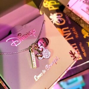 Disney Minnie Bowtique Charm Necklace